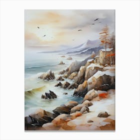 Rocky Shore 5 Canvas Print