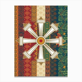 Cross Of Ethiopia Canvas Print