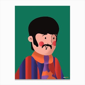 Ringo Starr Portrait Canvas Print