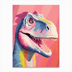 Colourful Dinosaur Indominus Rex Canvas Print