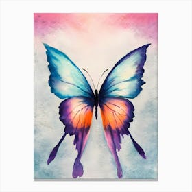 Watercolor Butterfly Canvas Print