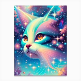 Galaxy Cat 1 Canvas Print