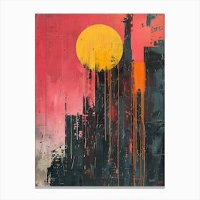 Sunset City 1 Canvas Print