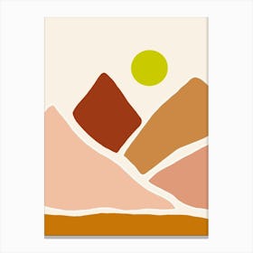 Desert Canvas Print