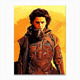 paul atreides dune movie 8 Canvas Print