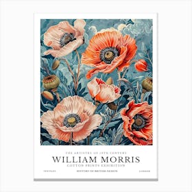 Poppies By William Morris 1 Stampe su tela