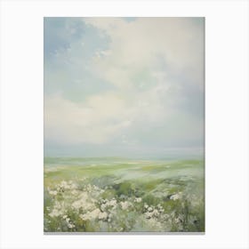 Spring Farmhouse Painting Canvas Print