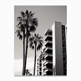 San Diego, Black And White Analogue Photograph 2 Canvas Print