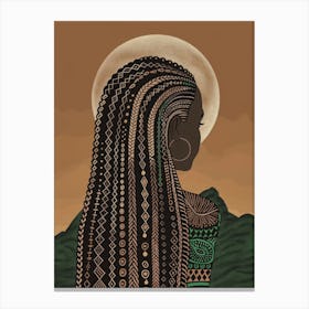 African Woman 204 Canvas Print