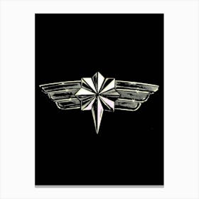 Wing Emblem Daryl Hall john Oates Canvas Print