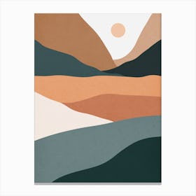 Natural landscape 5 Canvas Print