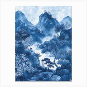 Fantastic Chinese Landscape 2 Canvas Print