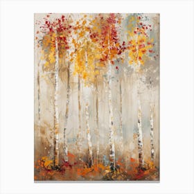 Birch Trees 28 Canvas Print