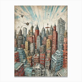 Cityscape Canvas Print