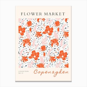 Flower Market 8 Canvas Print