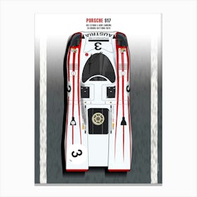 Elford Ahrens Porsche 917 Canvas Print