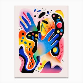 Cosmic Hands 1 Canvas Print