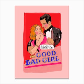 The Good Bad Girl Canvas Print