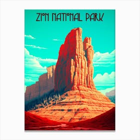 Zion National Park Canvas Print