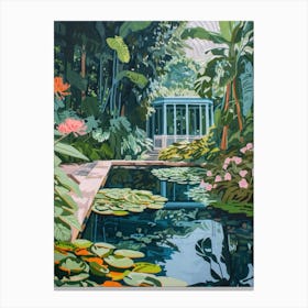 Holland Park Gardens London Parks Garden 1 Painting Canvas Print