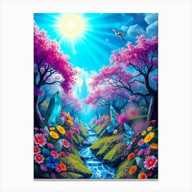 Fairy Garden Canvas Print