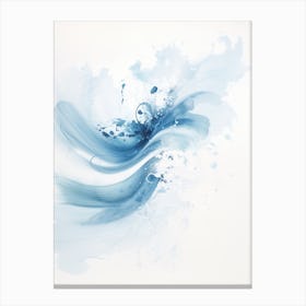 Blue Water Canvas Print