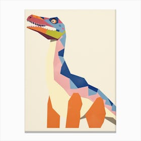 Nursery Dinosaur Art Carcharodontosaurus 2 Canvas Print
