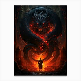 Dungeons And Dragons Canvas Print