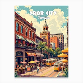 Ybor City Tampa Canvas Print