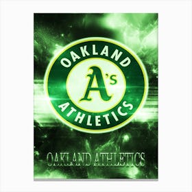 Oakland Athletics 1 Canvas Print