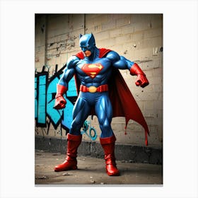 Superman Canvas Print