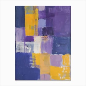 Purple Squares 2 Canvas Print