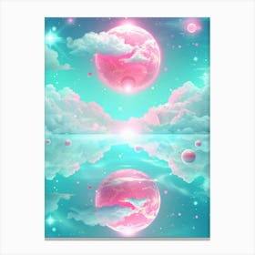 Pink Moon 4 Canvas Print