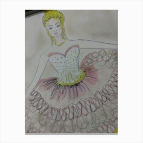 Ballerina Canvas Print