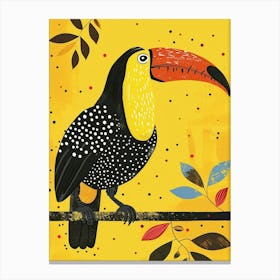 Yellow Toucan 4 Canvas Print