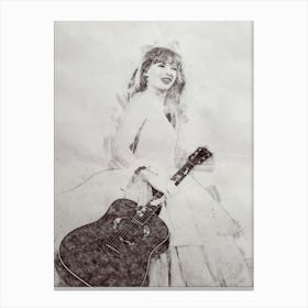 Taylor Swift 4 Canvas Print