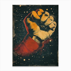 Russian Fist Canvas Print