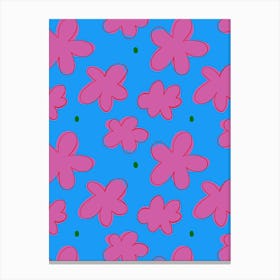 Flower Sky Canvas Print