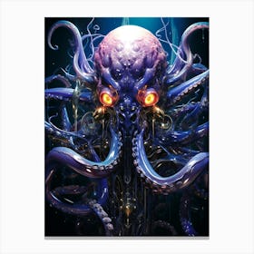 Octopus Canvas Print