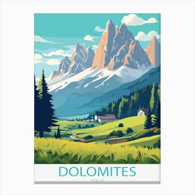 Dolomites Italy Canvas Print