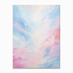 Pastel Abstract Painting 2 Canvas Print