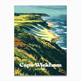 Cape Wickham Golf Links Tasmania Travel Art Toile