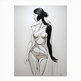 Sexy Woman 2 Canvas Print