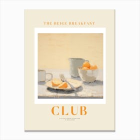 Bridge Breakfast Club Canvas Print