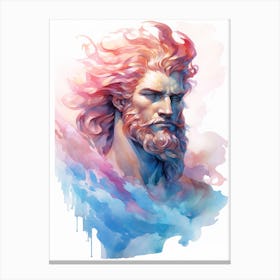 Illustration Of A Poseidon 1 Canvas Print