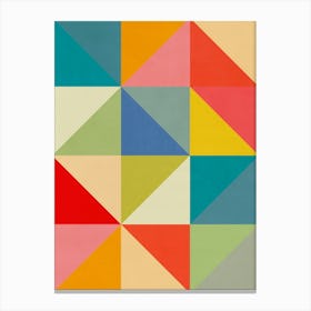 Geometric Shapes - CVV01 Canvas Print