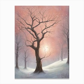 Winter Tree no2 Canvas Print