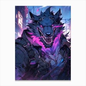 Overwatch Wolf Canvas Print