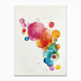 Abstract Watercolor Painting 54 Canvas Print