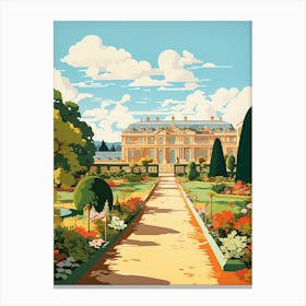 Park Of The Palace Of Versailles France Gardens 2  Canvas Print